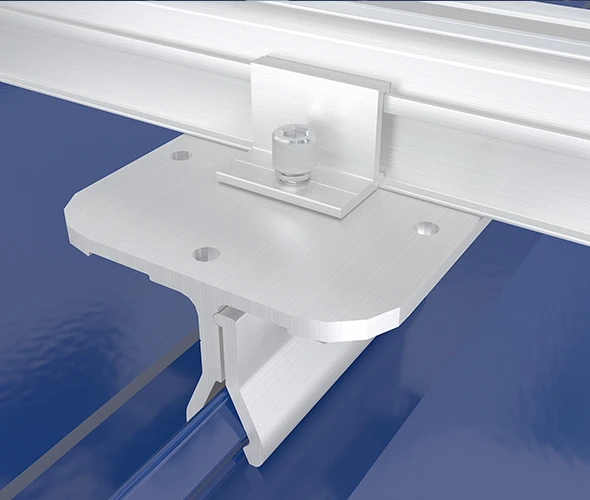 Metal Roof Solar Panel Clamp Details