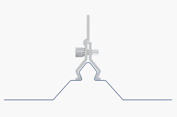 Metal Roof Standing Seam Clamp III Details