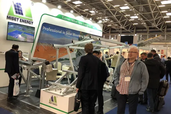 Mibet at the 2019 Intersolar Europe exhibition in Germany