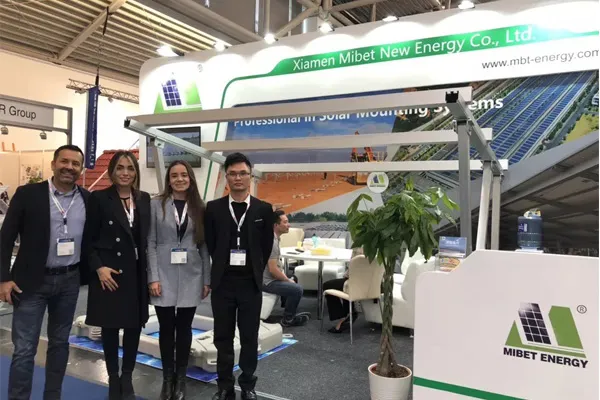 Mibet at the 2019 Intersolar Europe exhibition in Germany