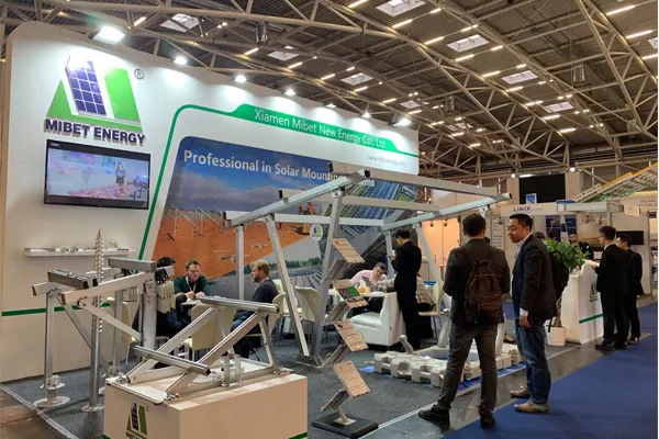 Mibet at the 2019 Intersolar Europe exhibition in Germany