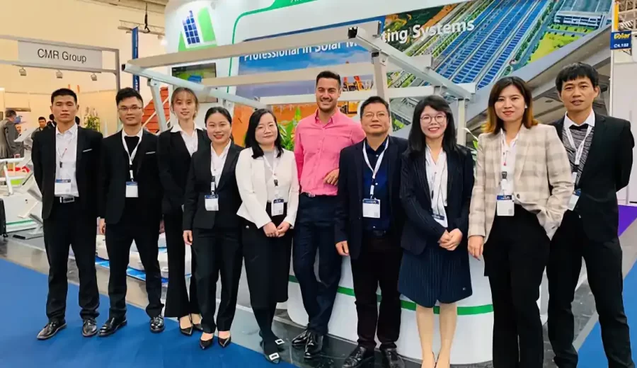 Mibet at the 2019 Intersolar Europe exhibition in Germany