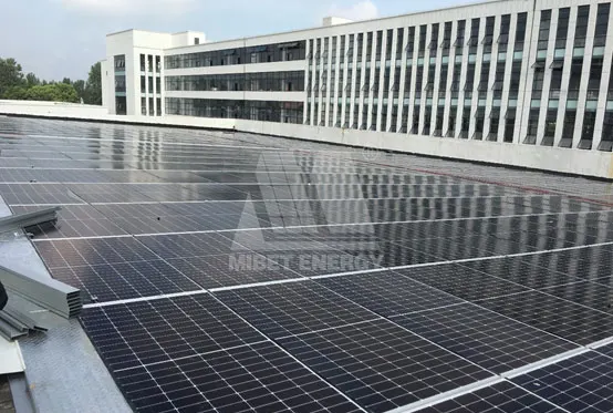 Mibet BAPV Solar Waterproof Racking Project