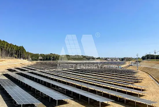 Mibet Japan Ground PV Power Plant Project