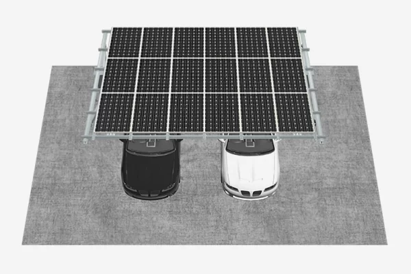 Single Post Solar Carport Mounting System