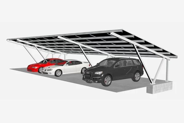 Solar Carport Mounting System (Single V-column)