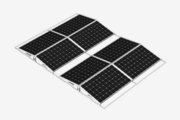 Solar Panel Ballast Mounting System (Two Sides)