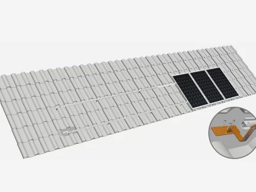 Tile Roof Solar Panel Mounting Hooks
