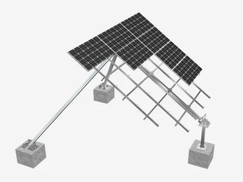 Tilted Single Axis Solar Tracker