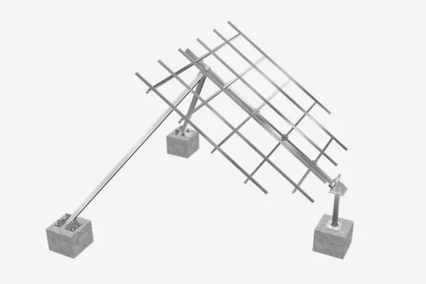 Tilted Single Axis Solar Tracker