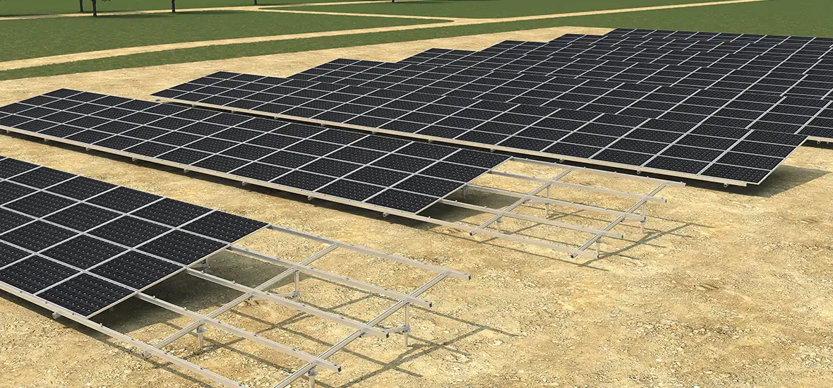 Application example of ground PV system GT5