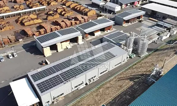 7.6 MW Rooftop Solar Project in Gunma, Tochigi and Ibaraki Prefectures, Japan