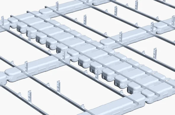 Mibet Solar Floating System G5A Bracket Structure