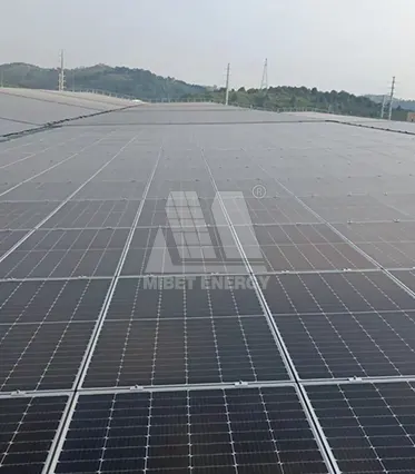 17 MW Metal Roof Solar Project in Guangxi, China