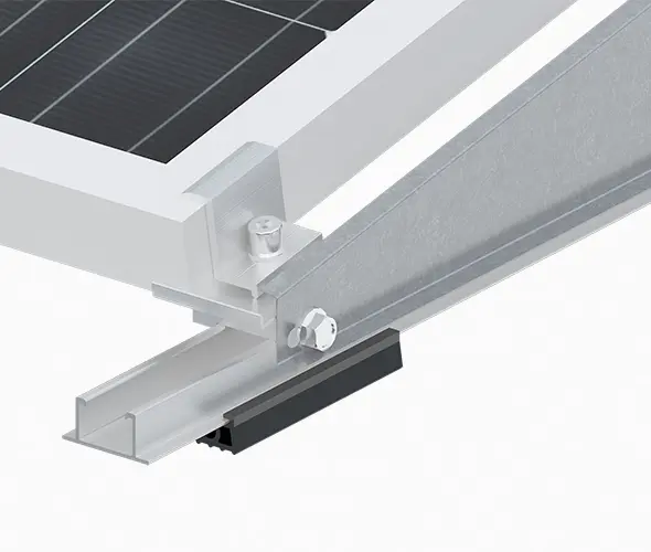 Wind-proof Solar System Ballasted Details