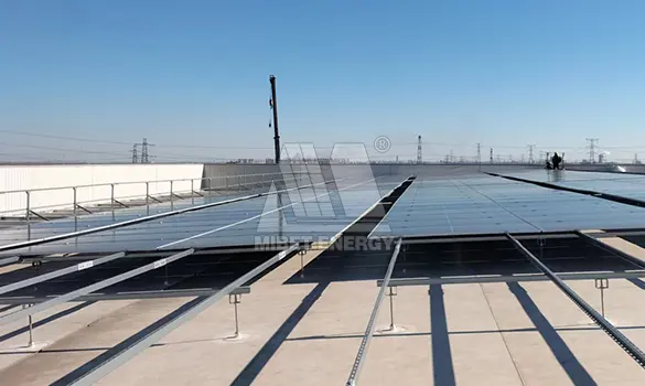 10.5 MW TPO Roof Solar Project in Tianjin, China