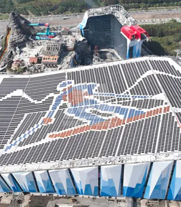 5 MW Metal Roof Solar Project in Shanghai, China