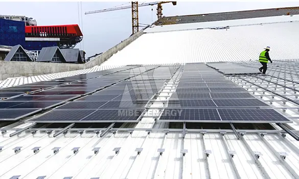 5 MW Metal Roof Solar Project in Shanghai, China