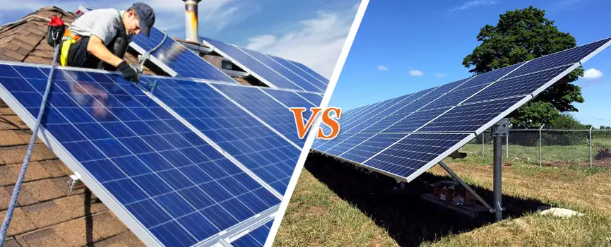 Ground-Mounted Solar vs. Rooftop Solar Panels