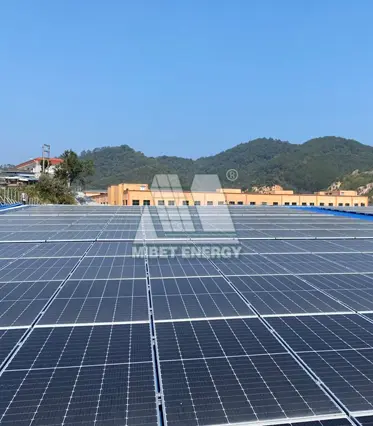8 MW Metal Roof PV Racking in Sanming, China