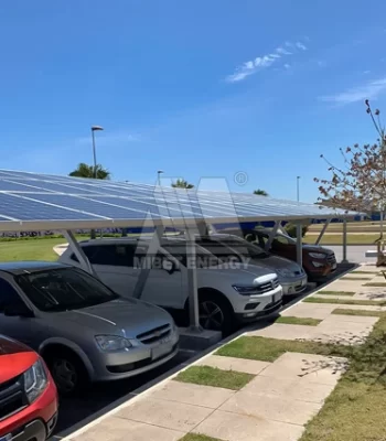 92.4 kW Solar Carport Project in Uruguay