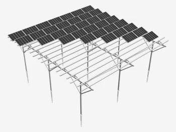 Agricultural Farmland Solar Mounting System