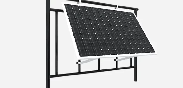 Balcony Railing Solar Panel Mounting System