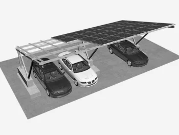 Waterproof Carport Solar Mounting System